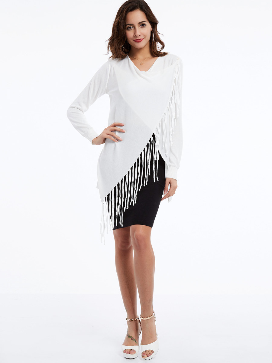 tassel t shirt dress